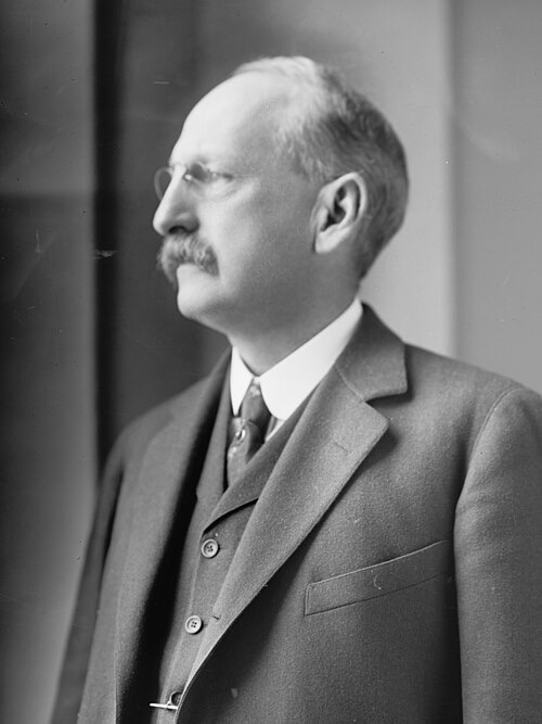 Jacob Sloat Fassett in profile